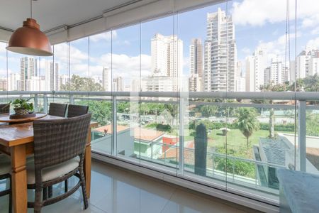Varanda de apartamento para alugar com 1 quarto, 50m² em Campo Belo, São Paulo