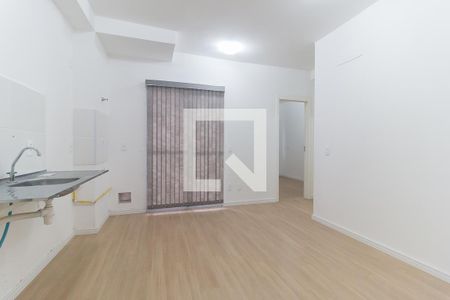 Sala/Cozinha de apartamento para alugar com 2 quartos, 61m² em Jardim Santo Antonio, Poá