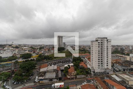 Vista Sala/Cozinha/Área de Serviço  de apartamento para alugar com 2 quartos, 35m² em Vila Ré, São Paulo