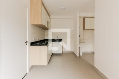 Sala / Cozinha de apartamento para alugar com 1 quarto, 32m² em Quitaúna, Osasco
