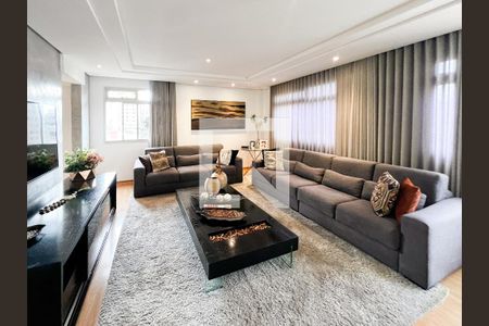 Sala de apartamento à venda com 3 quartos, 171m² em Sion, Belo Horizonte