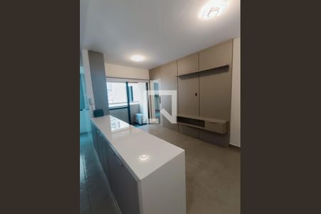 Sala de apartamento para alugar com 1 quarto, 43m² em Santo Amaro, São Paulo