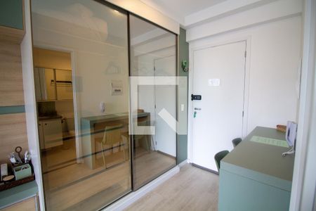 Sala / Quarto - Studio de kitnet/studio para alugar com 1 quarto, 23m² em Santo Amaro, São Paulo