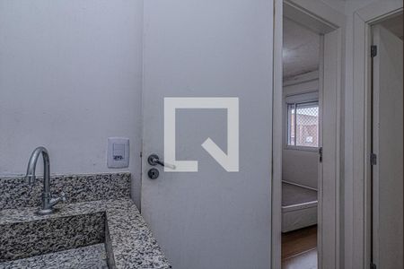 banheiro social_4 de apartamento para alugar com 2 quartos, 40m² em Jd. Botânico, São Paulo