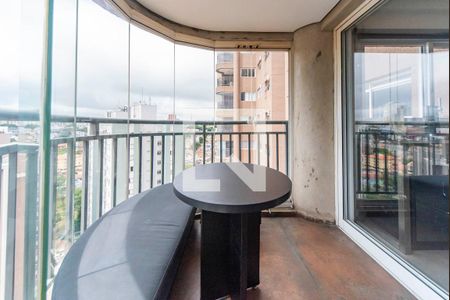 Varanda Gourmet de apartamento para alugar com 3 quartos, 118m² em Vila Valparaíso, Santo André