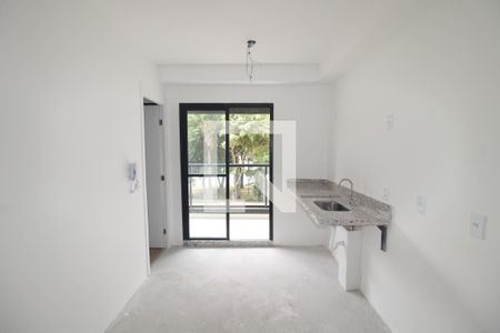 Sala / Cozinha de kitnet/studio à venda com 1 quarto, 25m² em Vila Dom Pedro Ii, São Paulo