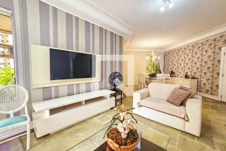 Sala de apartamento para alugar com 3 quartos, 180m² em Balneario Guarujá, Guarujá