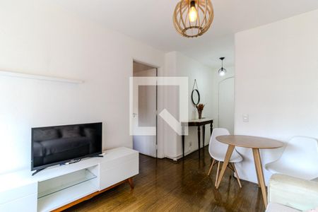 Sala de apartamento para alugar com 1 quarto, 40m² em Santa Cecilia, São Paulo