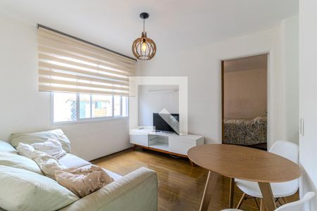 Sala de apartamento para alugar com 1 quarto, 40m² em Santa Cecilia, São Paulo