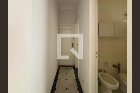 Sala - hall de entrada de apartamento à venda com 1 quarto, 51m² em Copacabana, Rio de Janeiro