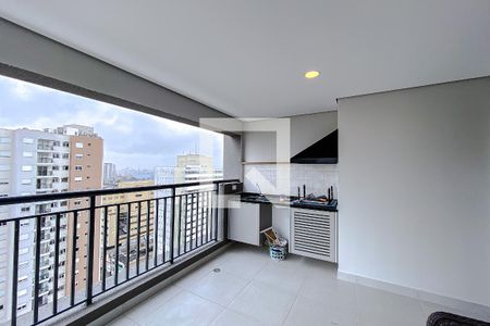 Varanda da Sala de apartamento à venda com 2 quartos, 91m² em Quarta Parada, São Paulo