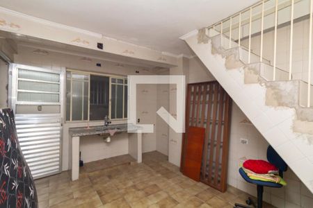 Cozinha de casa para alugar com 2 quartos, 43m² em Jardim Adelaide, São Paulo