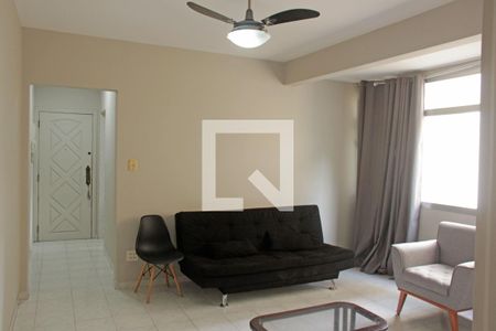 Sala de apartamento para alugar com 2 quartos, 100m² em José Menino, Santos