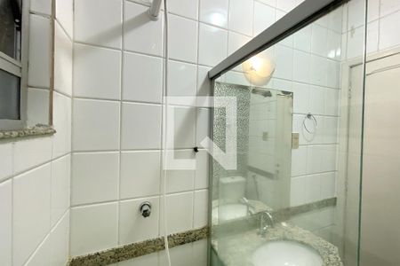 Banheiro da Suíte de apartamento para alugar com 2 quartos, 60m² em Funcionários, Belo Horizonte
