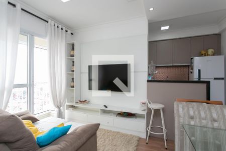 Sala de apartamento para alugar com 2 quartos, 45m² em Vila Curuçá Velha, São Paulo