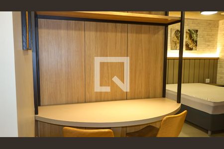 Cozinha de apartamento para alugar com 1 quarto, 51m² em Setor Bueno, Goiânia