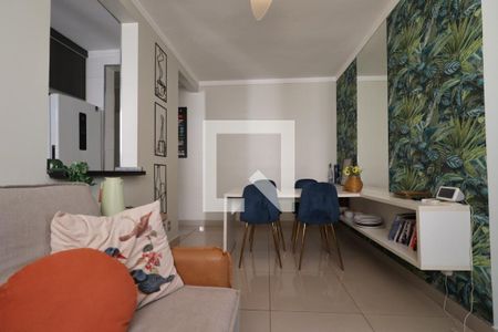 Sala de apartamento para alugar com 2 quartos, 49m² em Reserva Sul Condomínio Resort, Ribeirão Preto