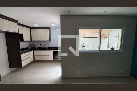 Sala - Sala de Jantar  de apartamento para alugar com 2 quartos, 63m² em Parque Novo Oratório, Santo André