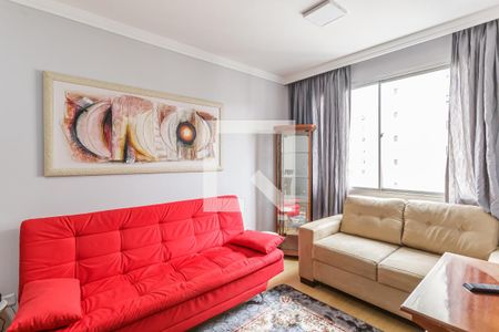 Sala de apartamento para alugar com 1 quarto, 40m² em Indianópolis, São Paulo
