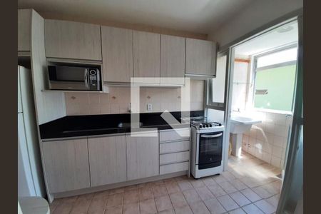 Cozinha  de apartamento para alugar com 1 quarto, 34m² em Santo Antônio, Porto Alegre