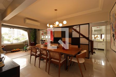 Sala de Jantar de apartamento à venda com 3 quartos, 240m² em Jardim, Santo André