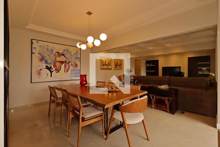 Sala de Jantar de apartamento à venda com 3 quartos, 240m² em Jardim, Santo André