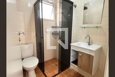 Banheiro de apartamento à venda com 1 quarto, 40m² em Vila Monte Alegre, São Paulo