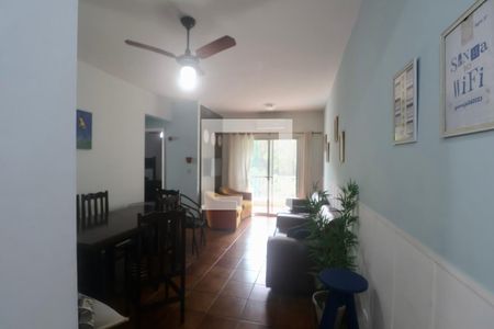 Sala de apartamento para alugar com 2 quartos, 80m² em Praia Tartarugas, Guarujá