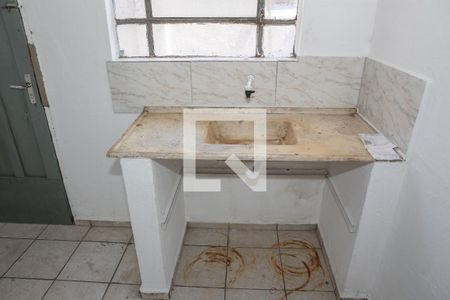 Sala e Cozinha de casa para alugar com 1 quarto, 35m² em Lapa, São Paulo
