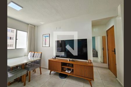 Sala de apartamento à venda com 2 quartos, 46m² em Goiânia, Belo Horizonte
