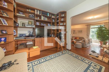 Sala - TV de apartamento para alugar com 4 quartos, 210m² em Brooklin, São Paulo