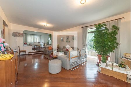 Sala de apartamento para alugar com 4 quartos, 210m² em Brooklin, São Paulo