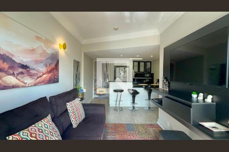 Sala de apartamento à venda com 1 quarto, 43m² em Pinheiros, São Paulo