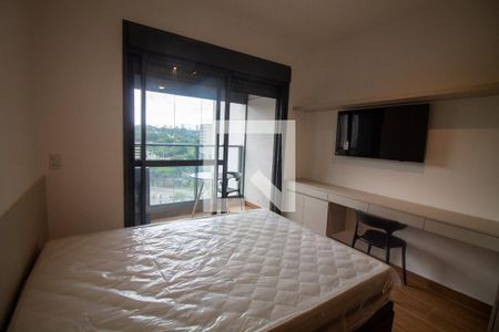 Sala / Quarto - Studio de kitnet/studio para alugar com 1 quarto, 25m² em Jardim das Acacias, São Paulo