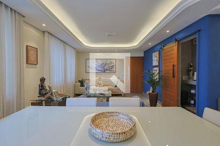 Sala de apartamento à venda com 4 quartos, 130m² em Gutierrez, Belo Horizonte