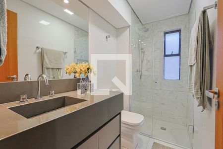 Banheiro de apartamento à venda com 4 quartos, 130m² em Gutierrez, Belo Horizonte