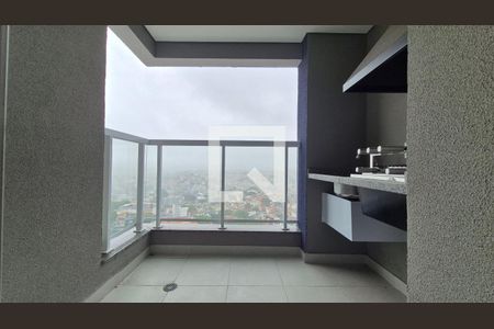 Varanda de apartamento à venda com 2 quartos, 58m² em Vila Assunção, Santo André