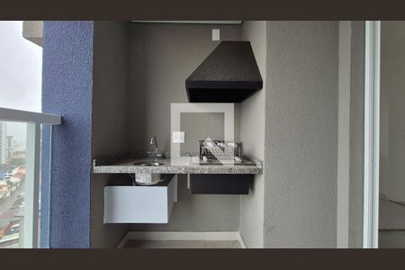 Varanda de apartamento à venda com 2 quartos, 58m² em Vila Assunção, Santo André