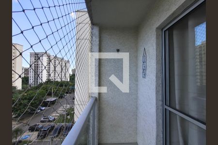 Varanda - Sala de apartamento para alugar com 2 quartos, 50m² em Recreio dos Bandeirantes, Rio de Janeiro