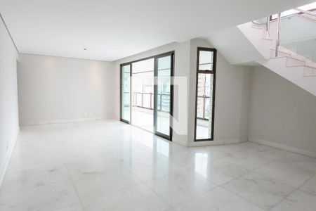 sala de apartamento à venda com 4 quartos, 340m² em Sion, Belo Horizonte