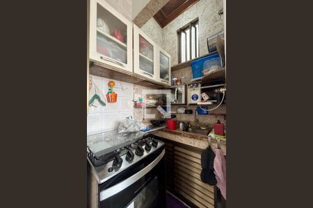 Sala/quarto - cozinha de apartamento para alugar com 1 quarto, 28m² em Glória, Rio de Janeiro