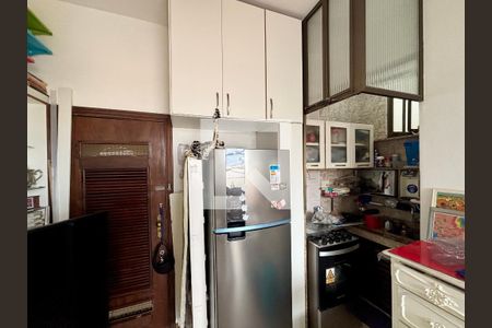 Sala/quarto - cozinha de apartamento para alugar com 1 quarto, 28m² em Glória, Rio de Janeiro