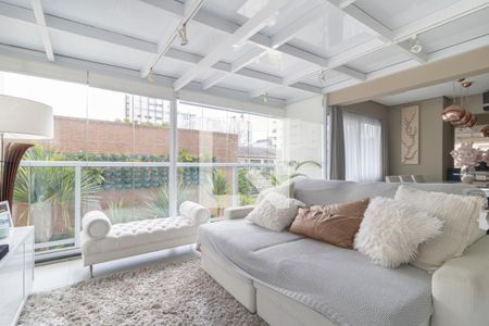 Sala de apartamento à venda com 1 quarto, 66m² em Vila Olímpia, São Paulo