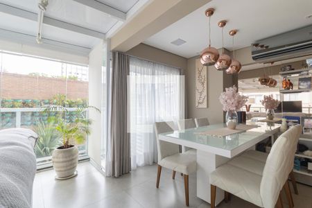 Sala de Jantar de apartamento à venda com 1 quarto, 66m² em Vila Olímpia, São Paulo