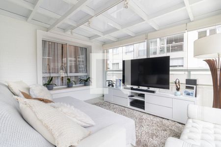 Sala de apartamento à venda com 1 quarto, 66m² em Vila Olímpia, São Paulo