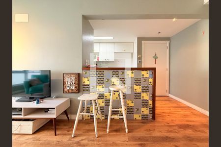 Sala de apartamento à venda com 2 quartos, 69m² em Petrópolis, Porto Alegre