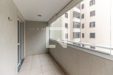 Varanda da Sala de apartamento à venda com 1 quarto, 41m² em Vila Buarque, São Paulo