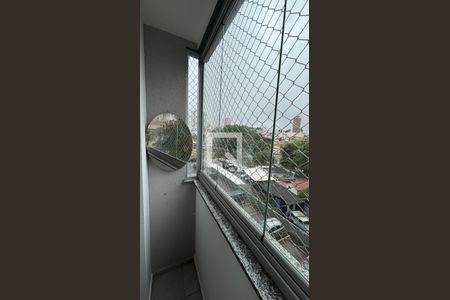 Sala - Sala de Jantar Varanda de apartamento para alugar com 2 quartos, 57m² em Vila Valparaíso, Santo André