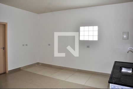 Detalhe - Sala e Cozinha de apartamento para alugar com 2 quartos, 60m² em Jardim Santa Monica, São Paulo