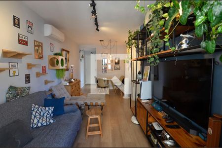 Sala de apartamento à venda com 2 quartos, 63m² em Tijuca, Rio de Janeiro